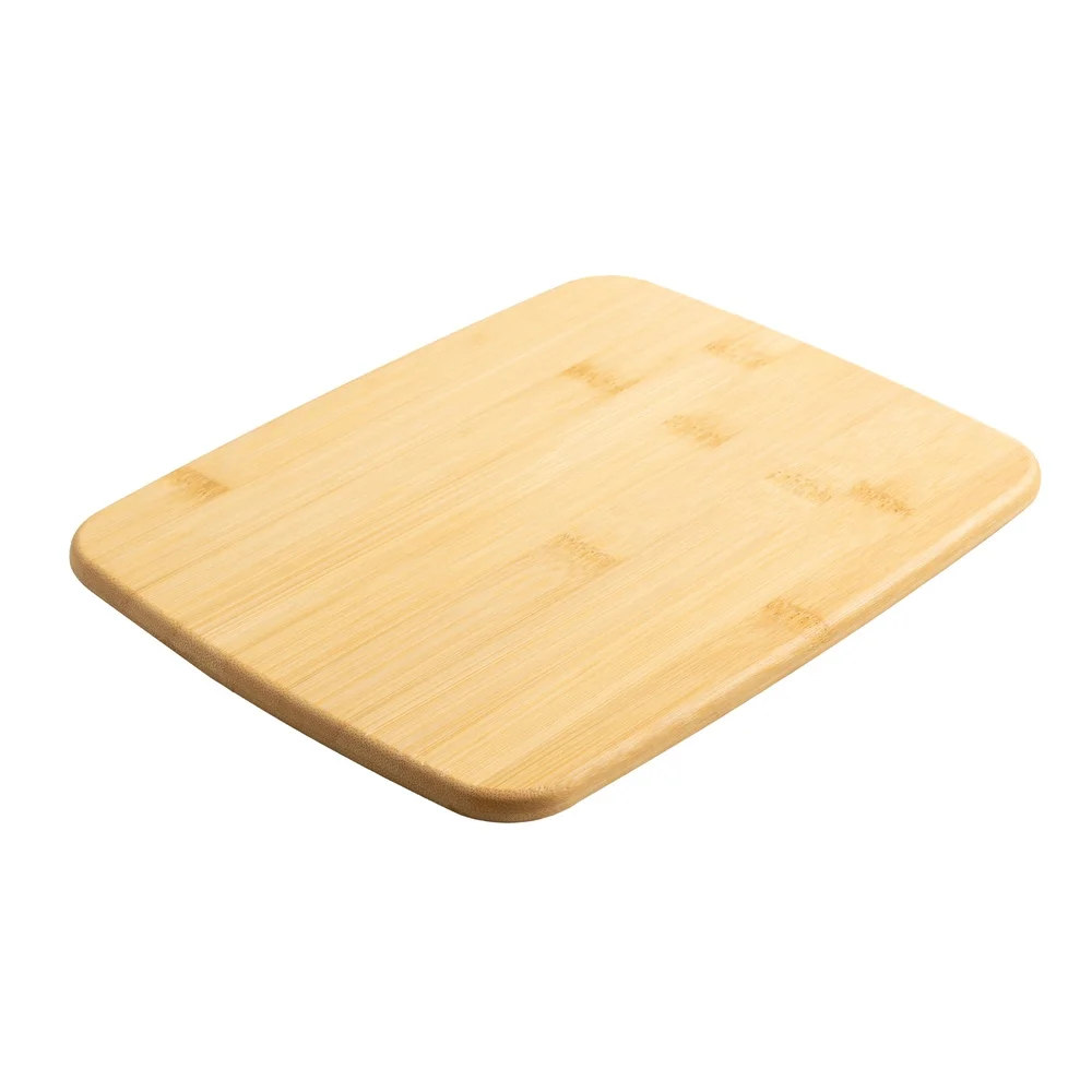 3 Piece Bamboo Cutting Board Set Eco Friendly Reversible Kitchen Boards Durable Elegant Oval Design Versatile Chopping Slicing - Image 3