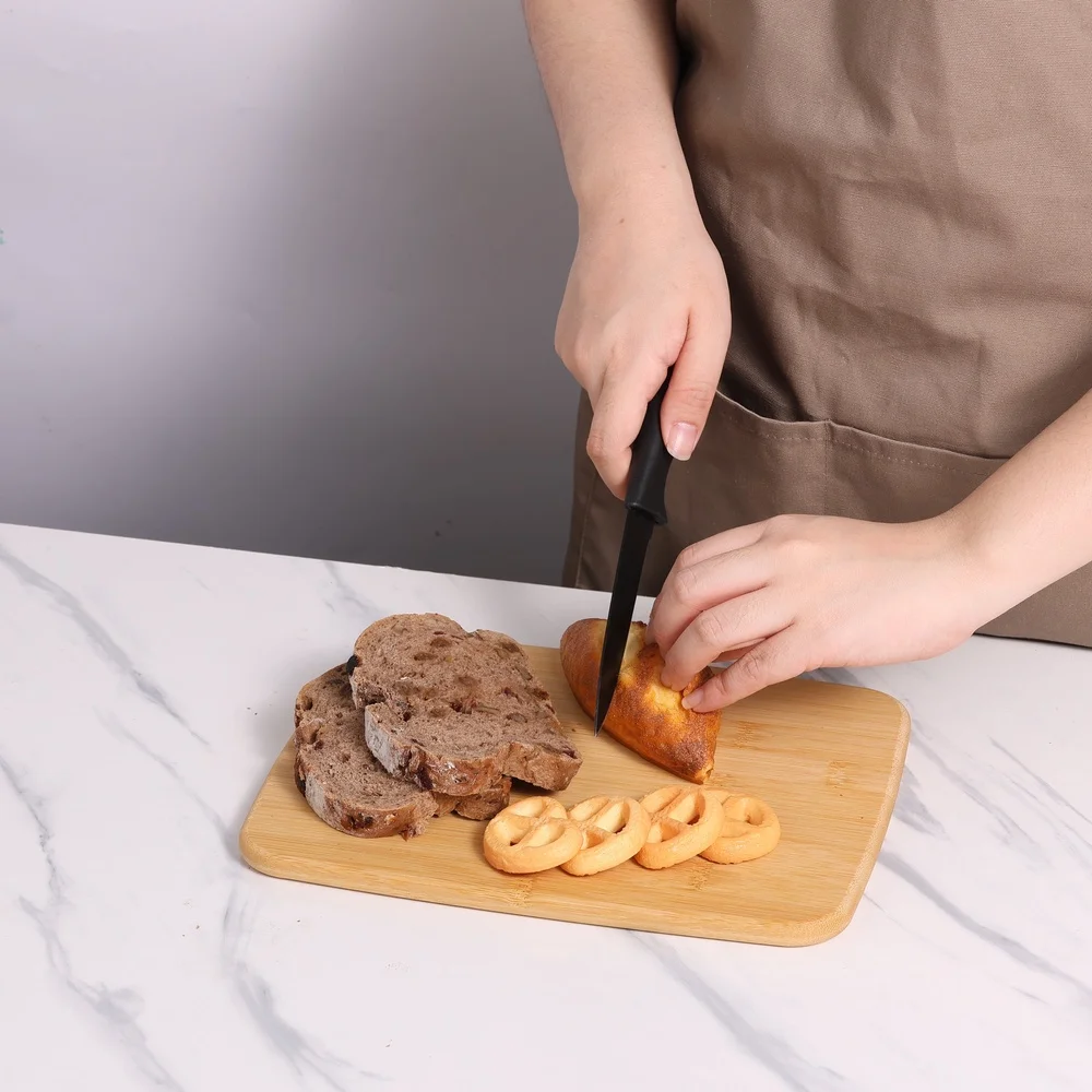 3 Piece Bamboo Cutting Board Set Eco Friendly Reversible Kitchen Boards Durable Elegant Oval Design Versatile Chopping Slicing - Image 6